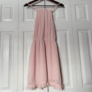 Abercrombie & Fitch Ballerina Pink Halter Mini Dress Size XS